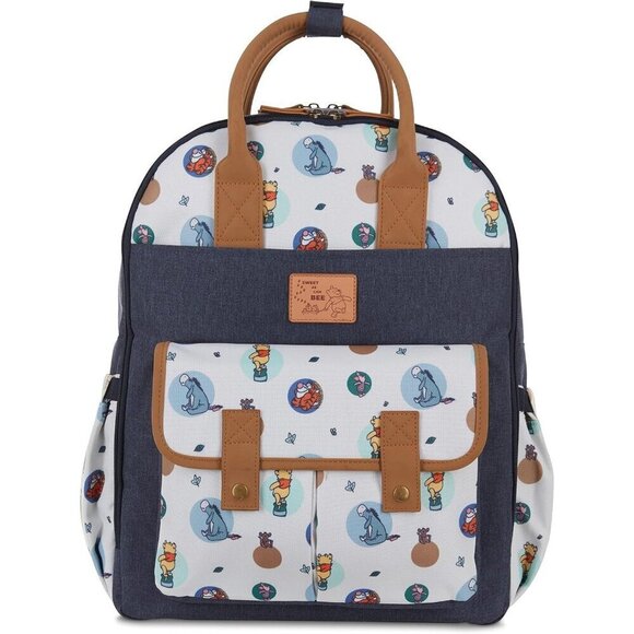 Disney Baby diaper bag, Winnie The Pooh Double Hnadle, Backpack